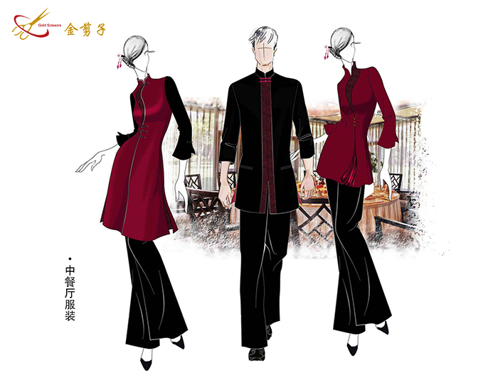 2018如何定制主題酒店服裝款式-酒店服裝設(shè)要時(shí)裝化