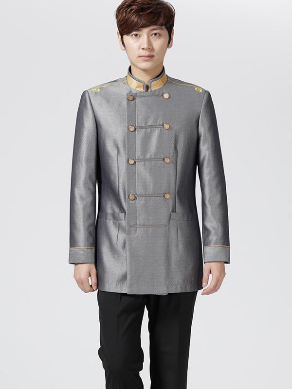 酒店餐飲門童服裝定做 酒店餐飲門童服裝定做